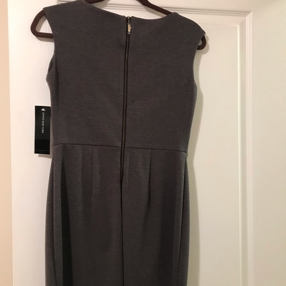 Jones New York heather grey dress size 4 New NWT - Picture 5 of 5